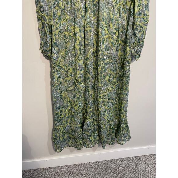 Anthropologie Ranna Gill Magdalena Ruffle Maxi Dress - Picture 7 of 15